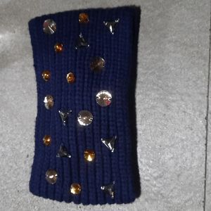 Anthropologie Knit headband w/Rhinestone